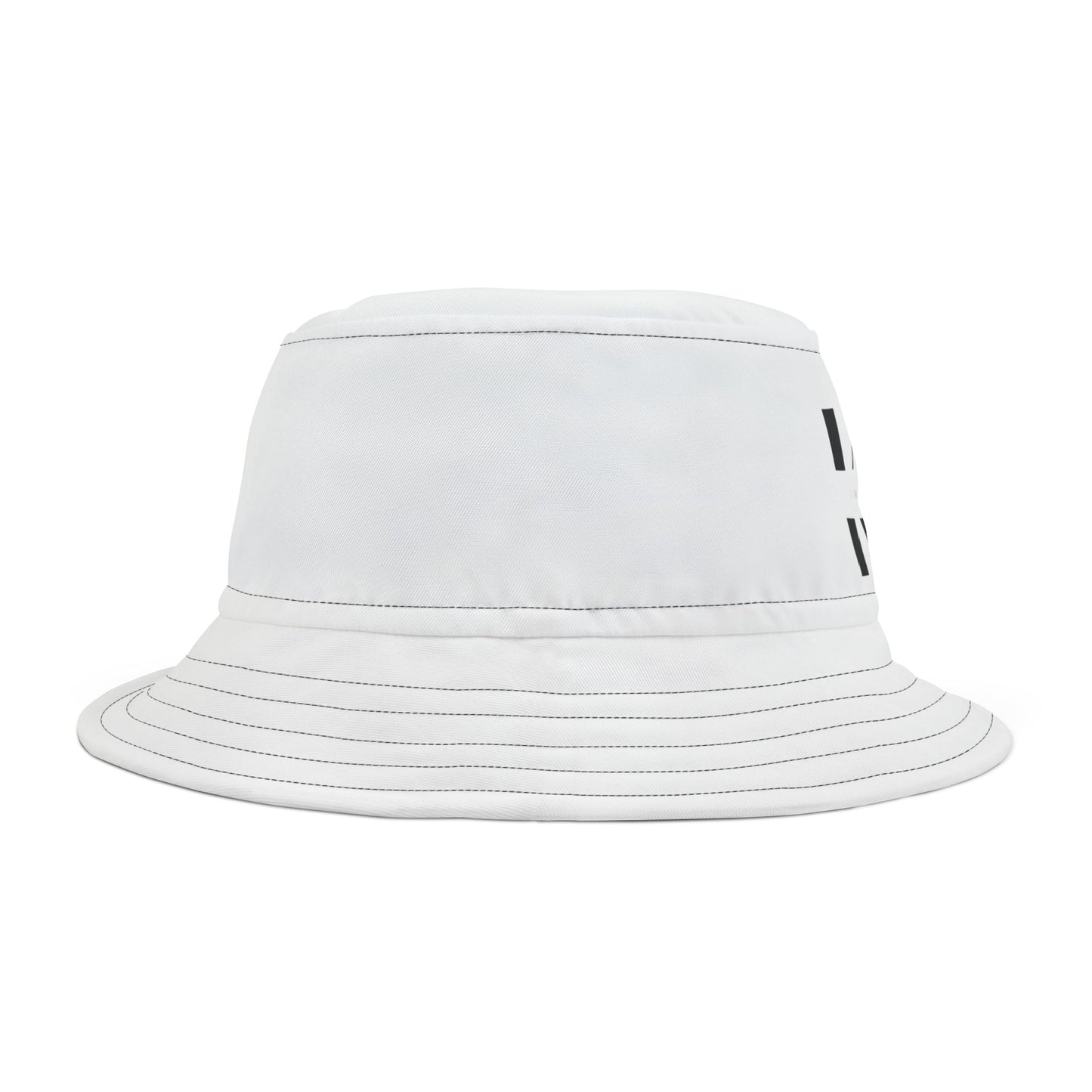 White Bucket Hat | KN Imagination Design