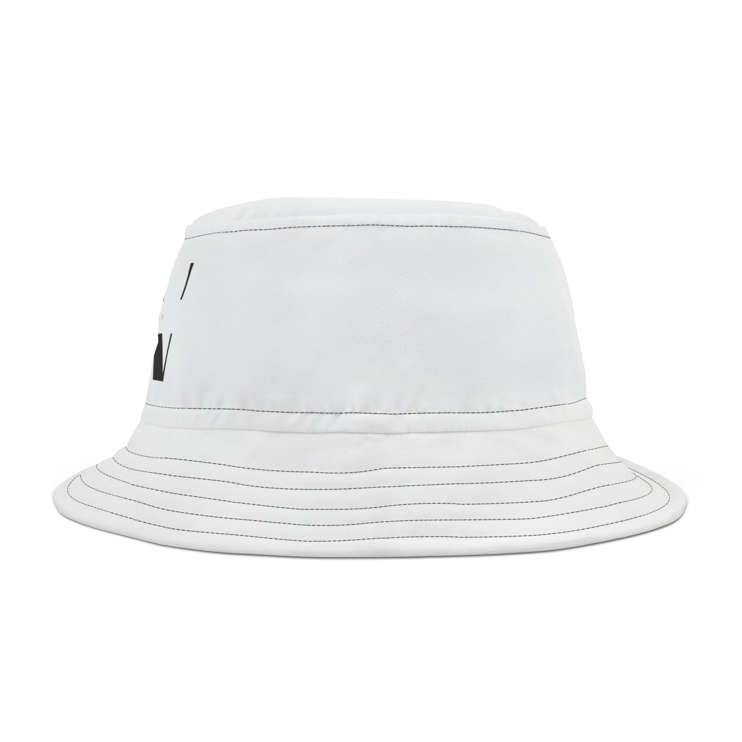 White Bucket Hat | KN Imagination Design