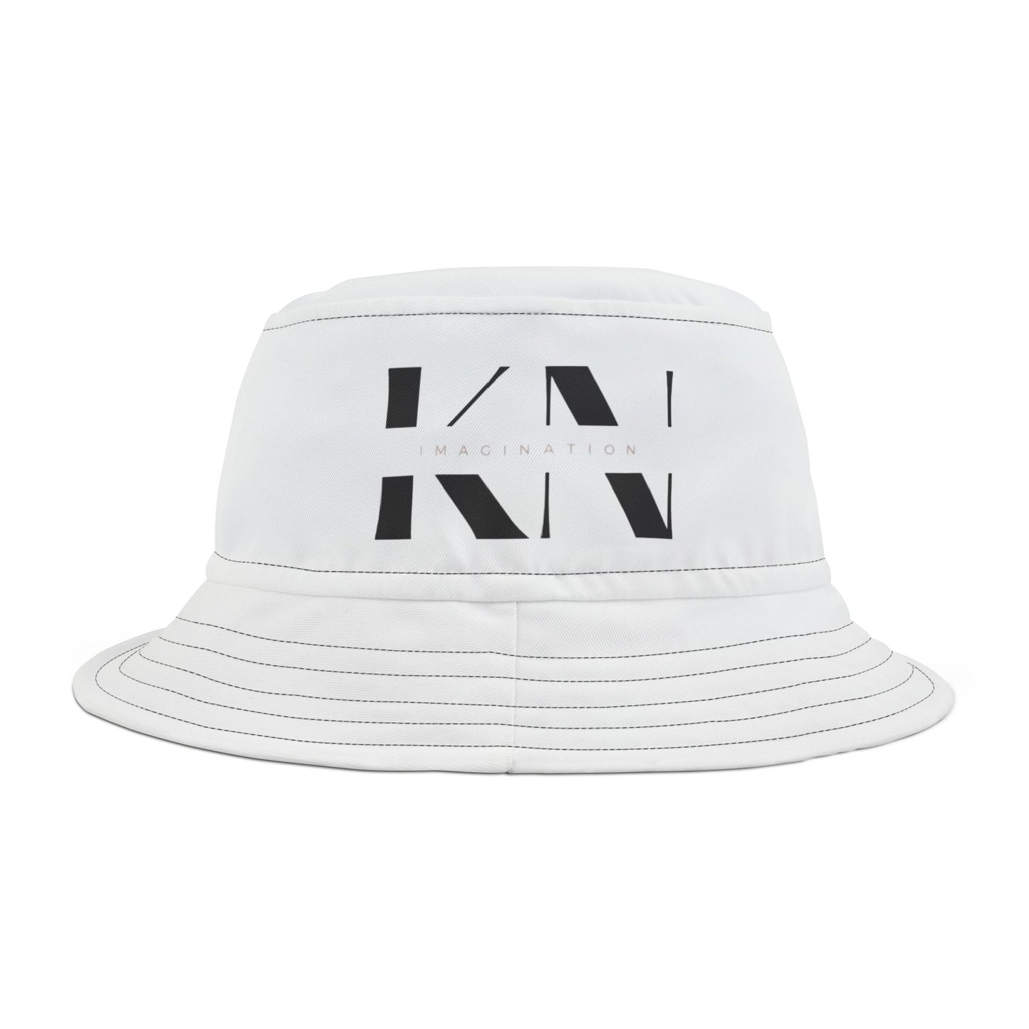 White Bucket Hat | KN Imagination Design