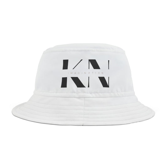 White Bucket Hat | KN Imagination Design