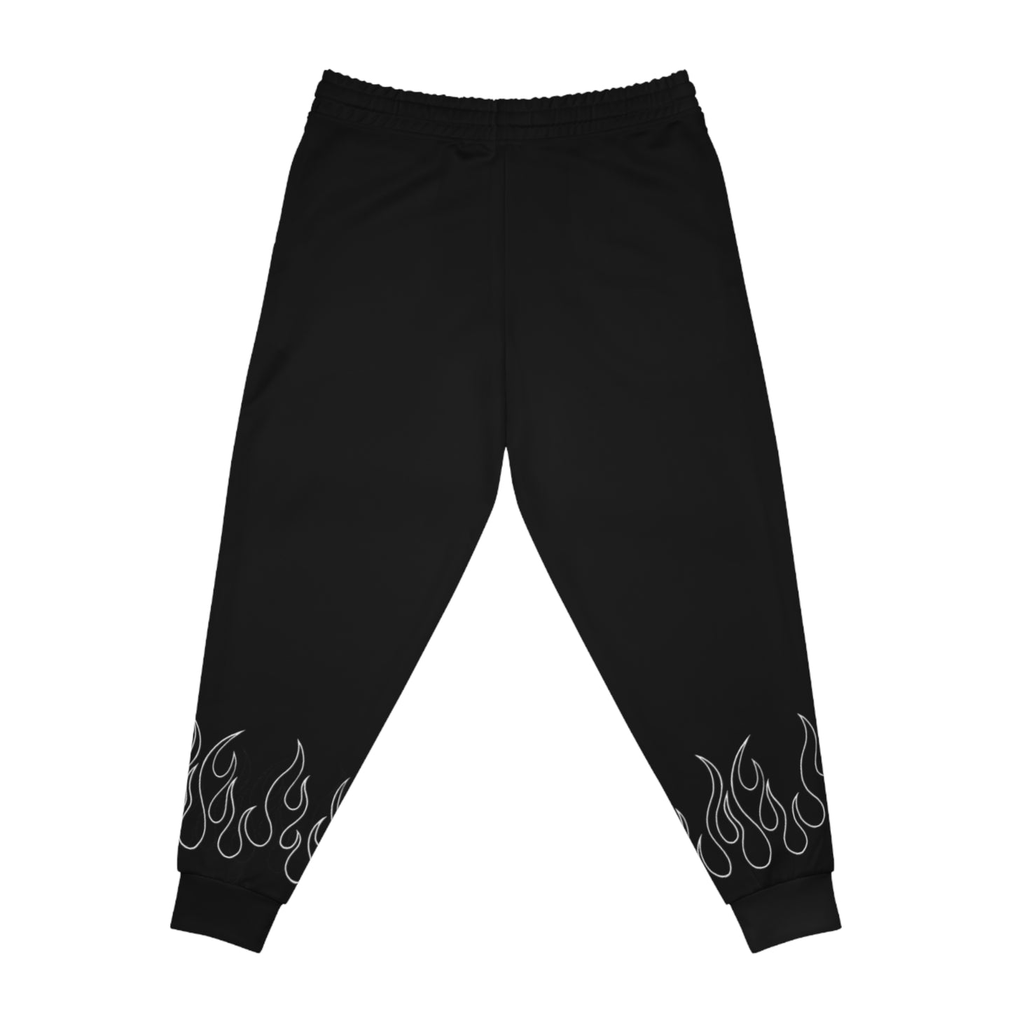 Flame Design Athletic Joggers Black